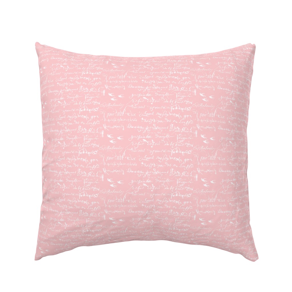 French Script Pink