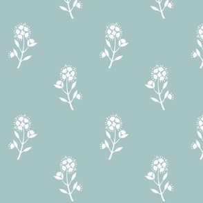 Regency Floral French Blue