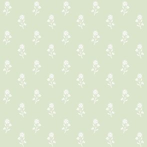 Regency Floral Green