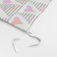 Valentine's Day Bunting Pennants, DIY Cut & Sew Project