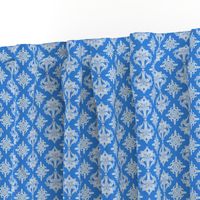 Blue and White Damask © Gingezel™