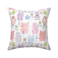 Cute Critters Pastels