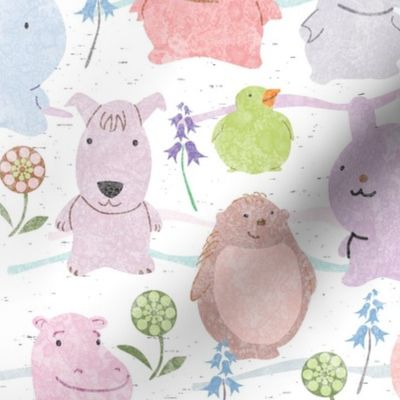 Cute Critters Pastels