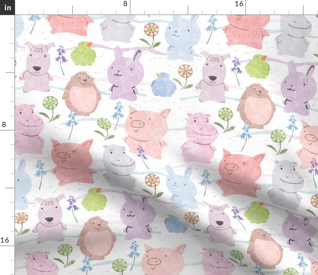 Cute Critters Pastels