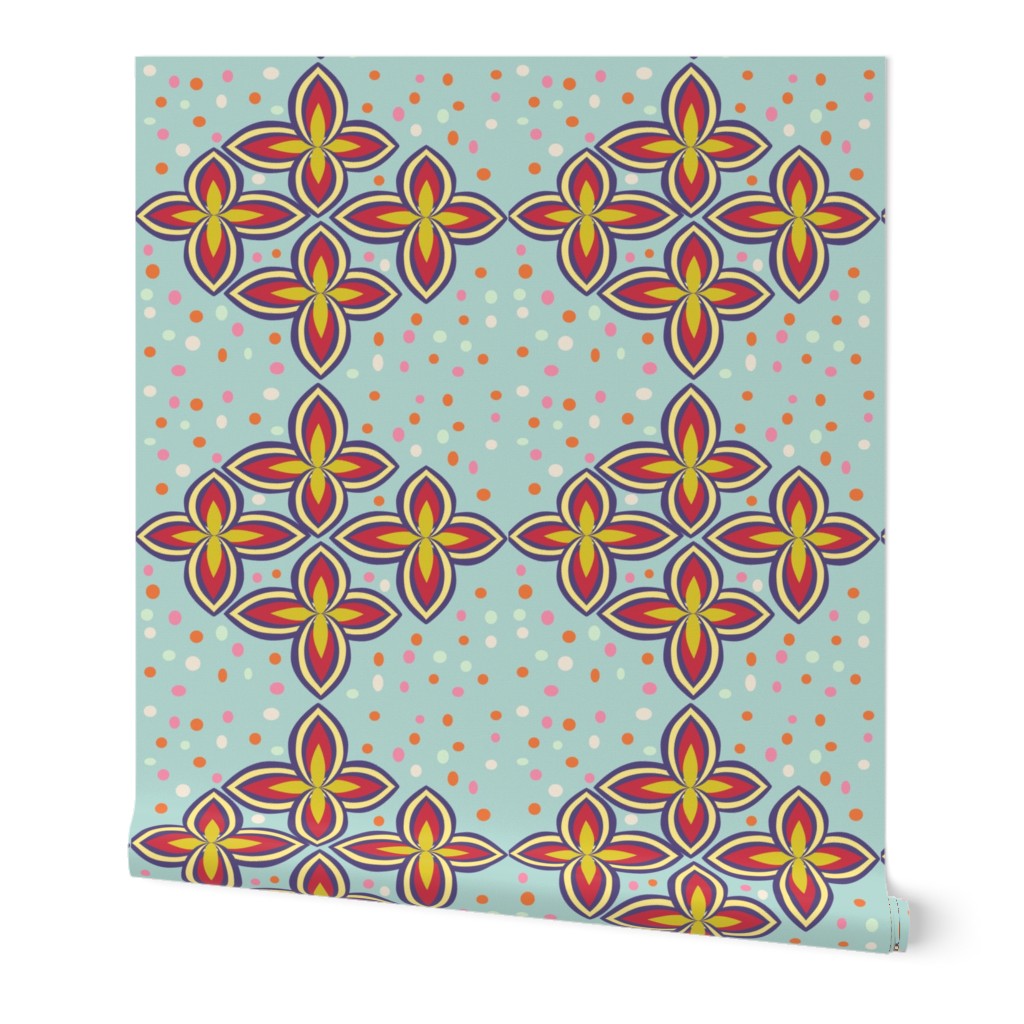 Spring_floral_cheater_quilt_block