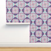 Winding Cotton - Spring Floral Pink Quilt