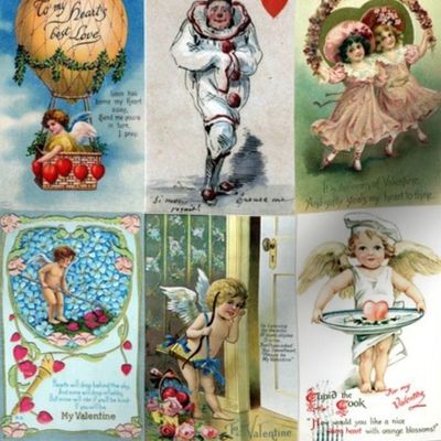 Vintage Valentine Cards