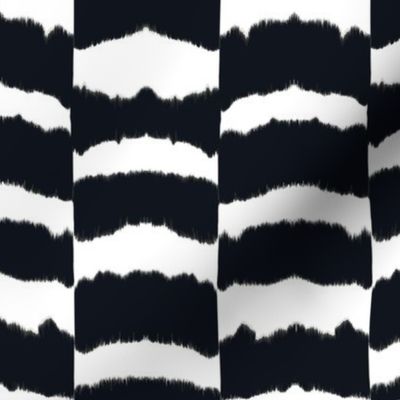 icebox cookie ikat-blk & white