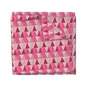  Triangle Pennant Bunting Pink Valentine's Day Patchwork