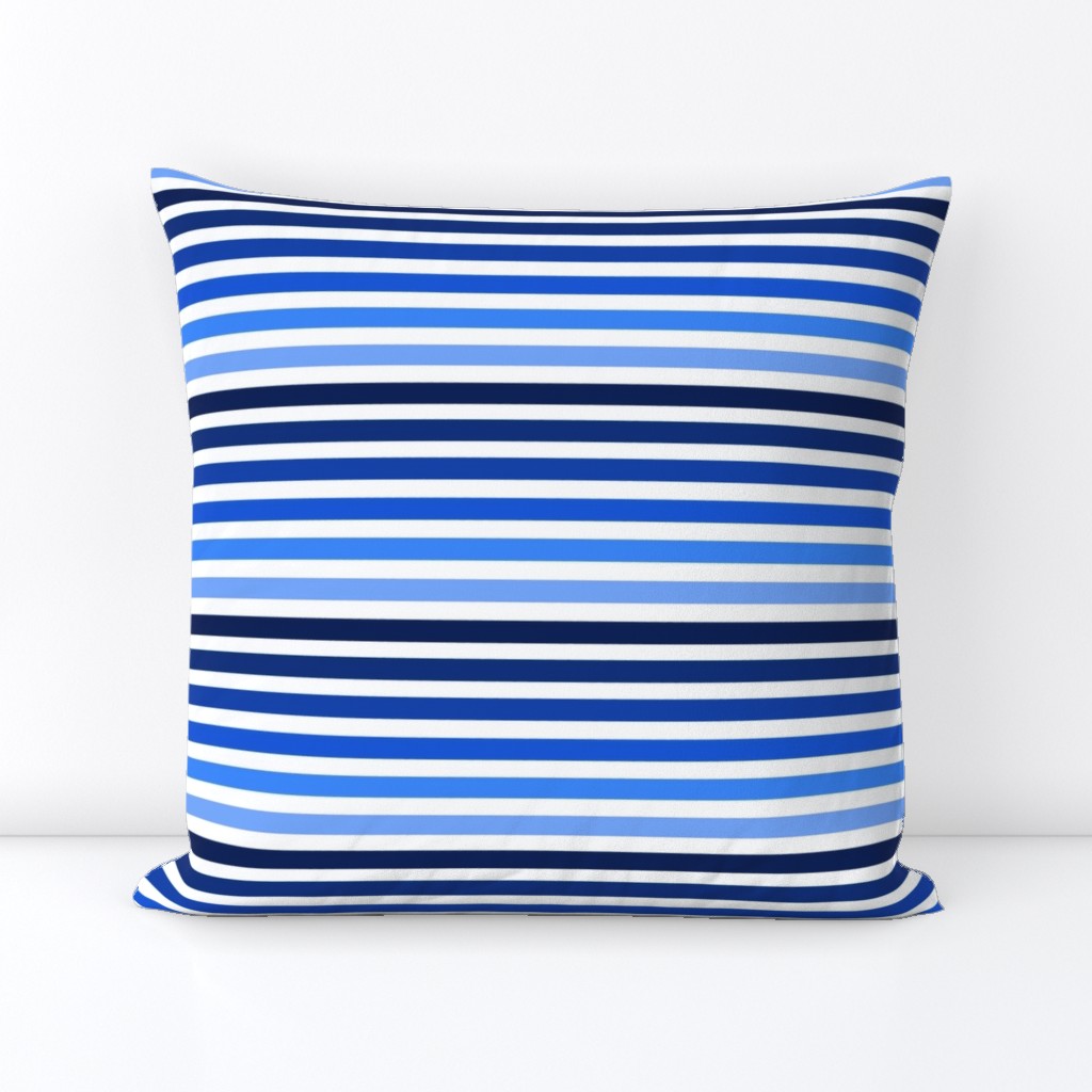 Ombre Blue Stripes