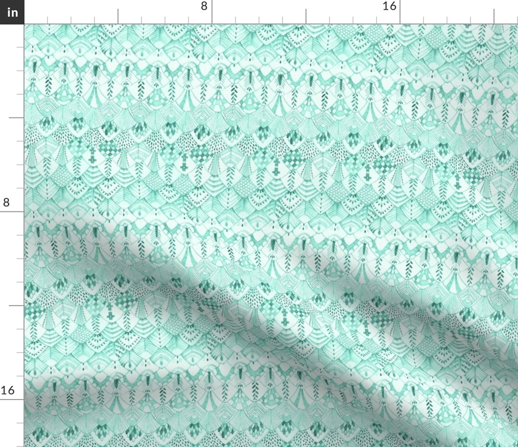 Feathers in Mint