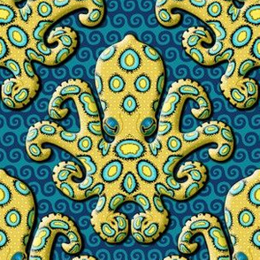 Blue-Ringed Octopus - Royal Blue