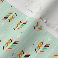 Small Arrows: Horizontal Mint