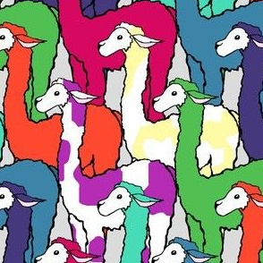 Alpaca Rainbow Multi