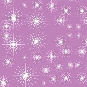 Starburst in light purple