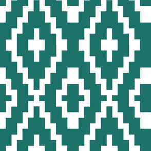 tribal teal