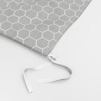 Black and White Hexagon, Honeycomb, Beehive