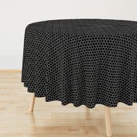 Black and White Hexagon, Honeycomb, Beehive