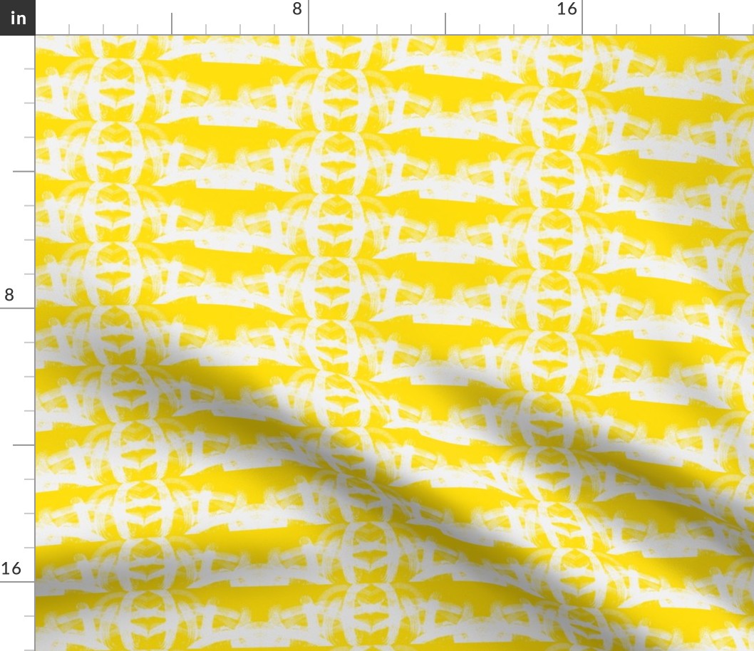 Optical illusion in Yellow 