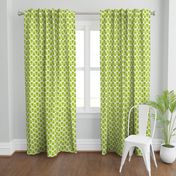 Fantastic freshtastic green retro pear pattern