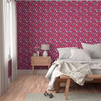 Fantastic freshtastic colorful flower apple pattern