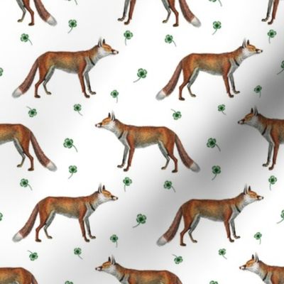 Fox and Four Leaf Clover, Small Version