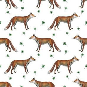 Fox and Four Leaf Clover, Small Version