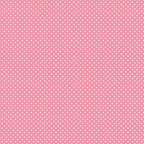 Floral Pink Tiny Polkadot /Quilt1