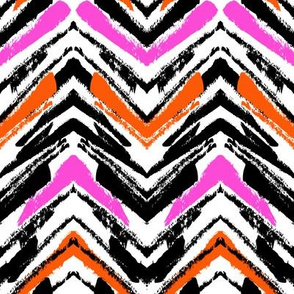 Modern chevron print