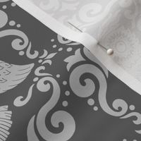 Owl Patter Inverted Grey