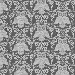 Owl Patter Inverted Grey