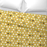 Mod Mustard Triangles