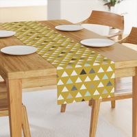 Mod Mustard Triangles