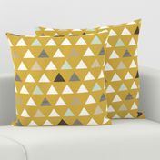 Mod Mustard Triangles