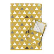 Mod Mustard Triangles