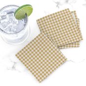 Retro Camel Gingham- Faded