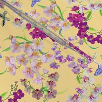 Tossed Orchids (yellow)