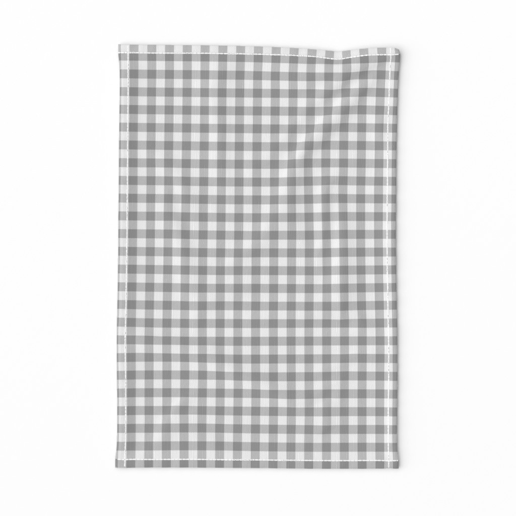 Gingham Gray Half