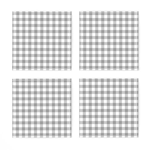 Gingham Gray Half