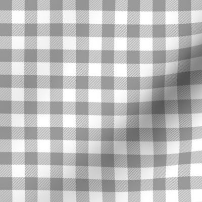 Gingham Gray Half