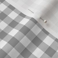 Gingham Gray Half