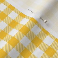 Gingham Yellow half