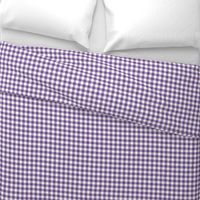 Gingham Purple Half