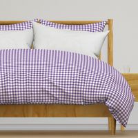 Gingham Purple Half