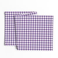 Gingham Purple Half