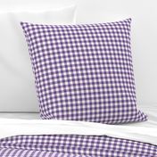 Gingham Purple Half