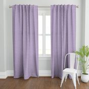 Gingham Purple Half