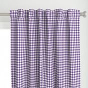 Gingham Purple Half