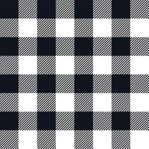 Gingham BLK One