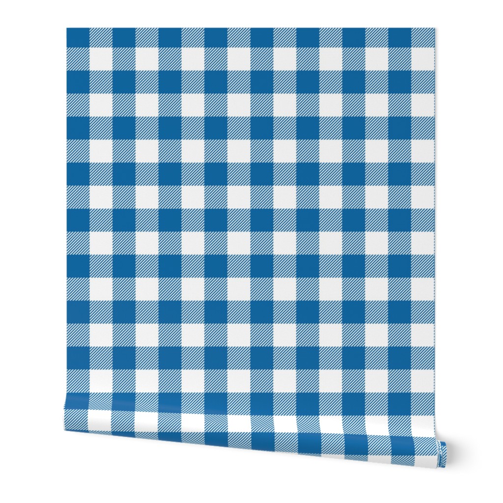 Gingham Blue One